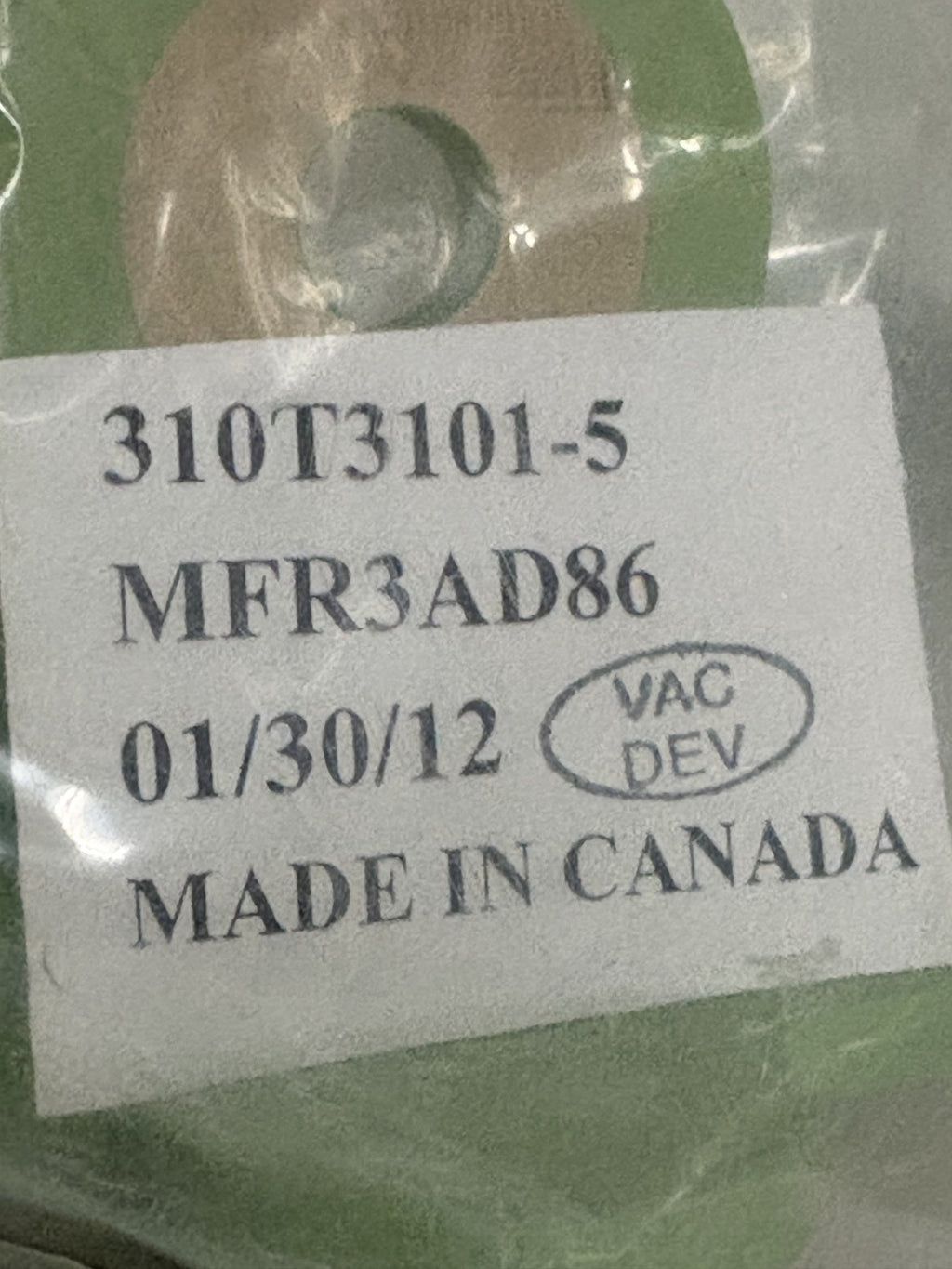 LOT OF 8 VACDEV CANADA SUPPORT STAND 310T3101-5  MFR3AD86