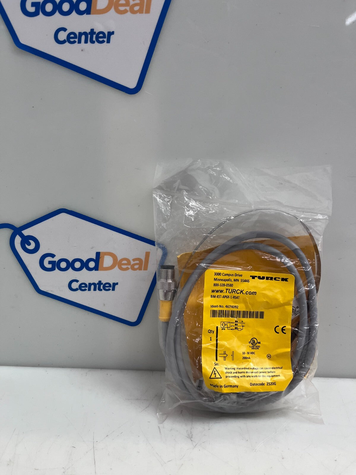 Original TURCK BIM-KST-AP6X-1-RS4T Magnetic Field Sensor CABLE