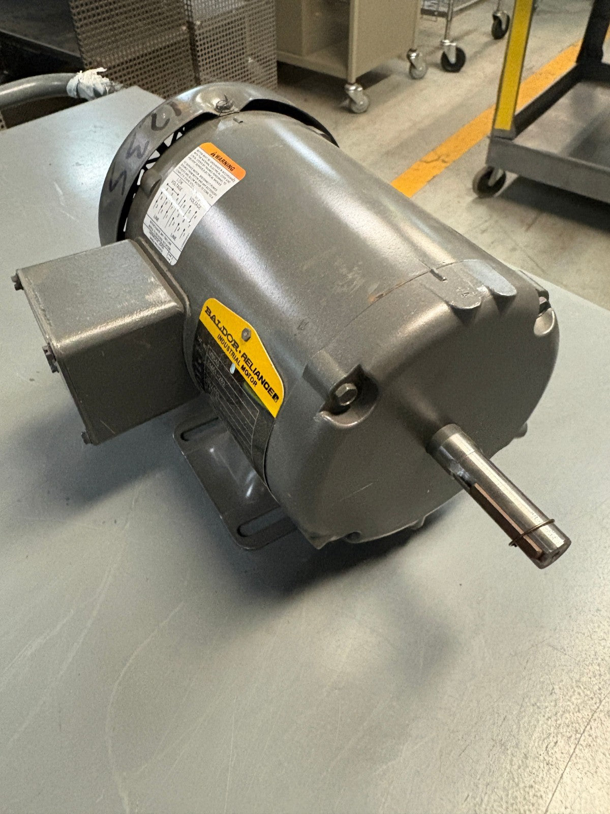 BALDOR 1 HP INDUSTRIAL MOTOR M 35450