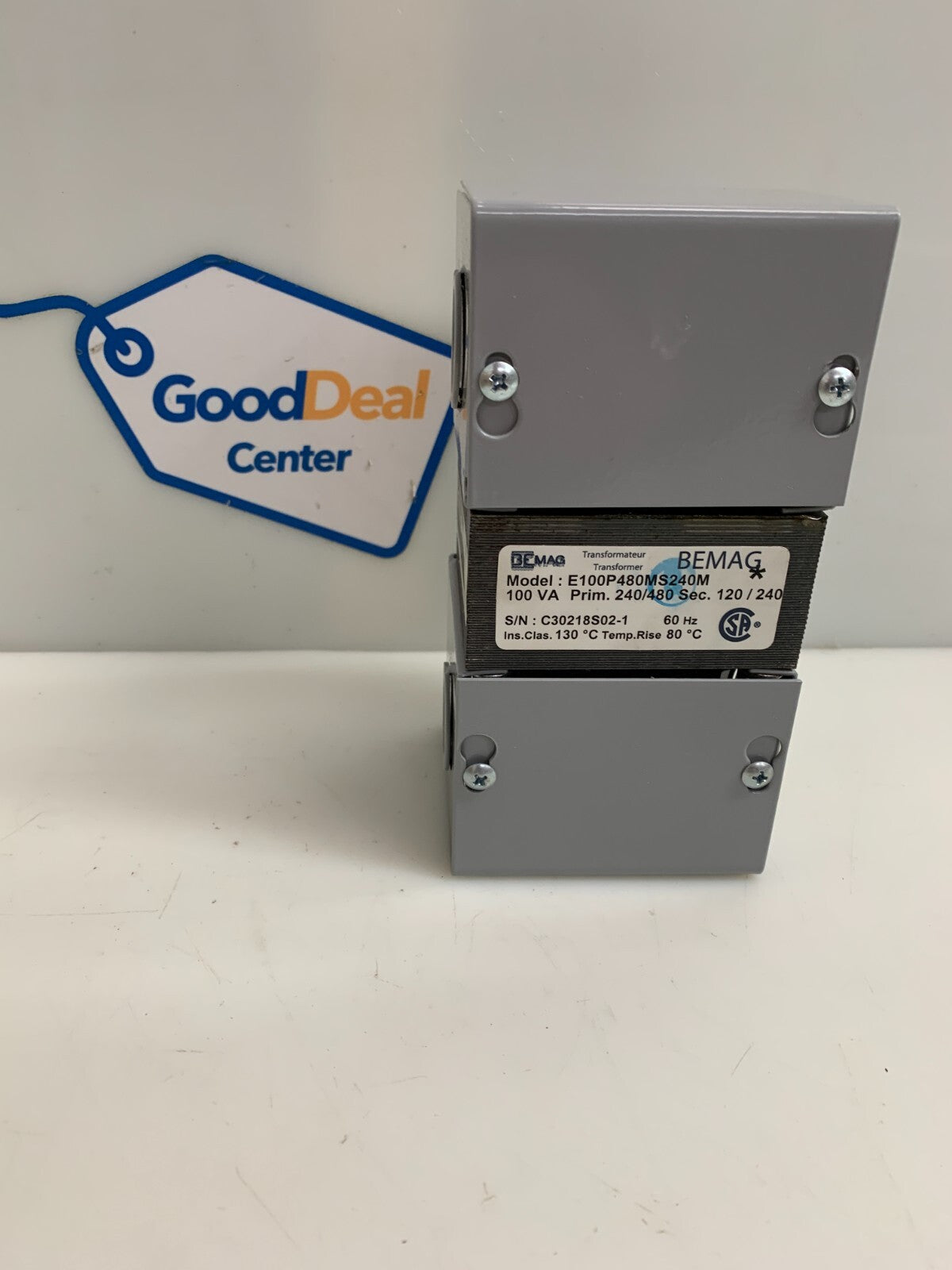 BEMAG E100P480MS240M 100 VA Transformer 60 hz0