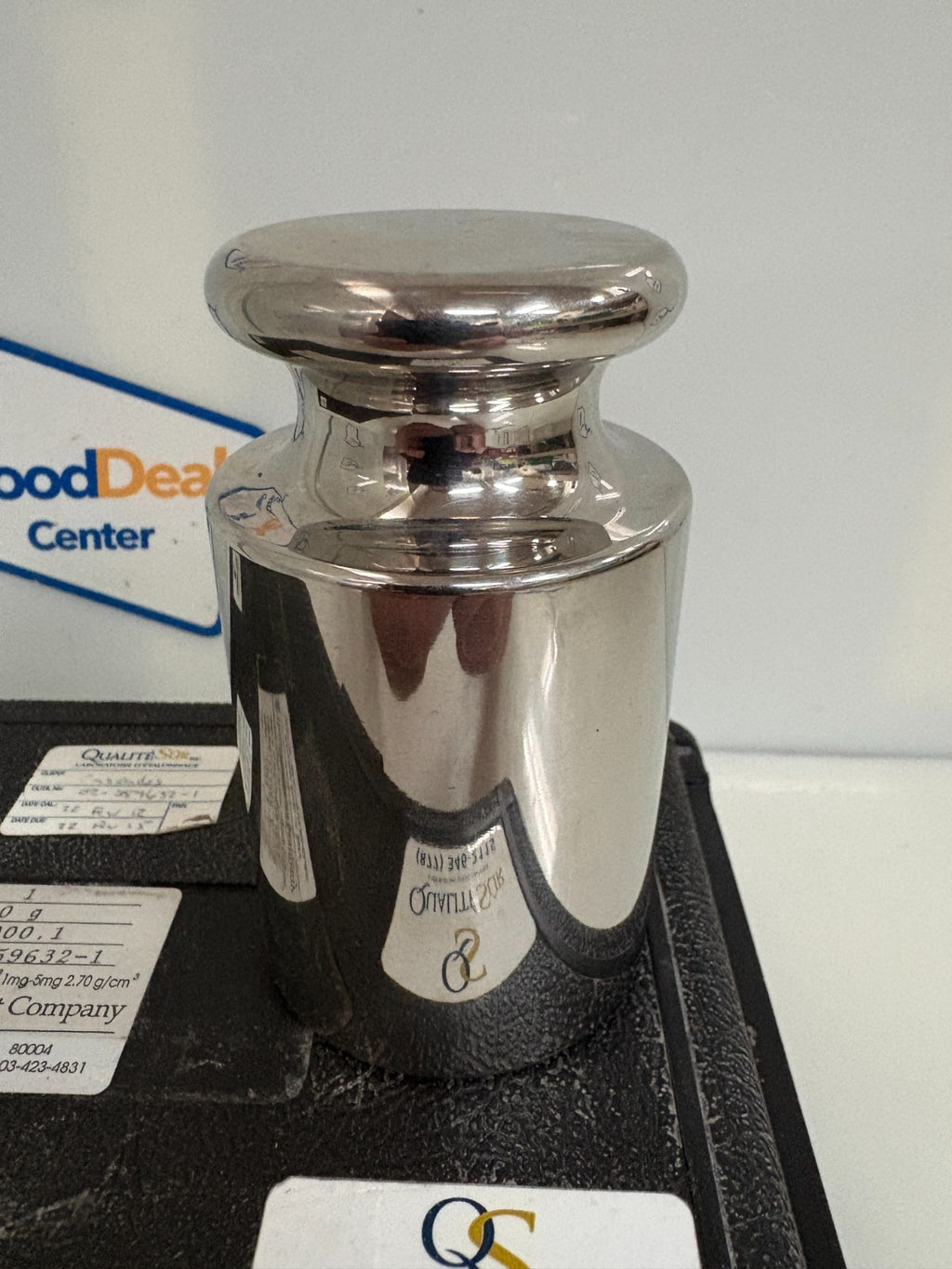 DENVER INSTRUMENT 20006 CALIBRATION WEIGHT #872000.1 IN CASE1