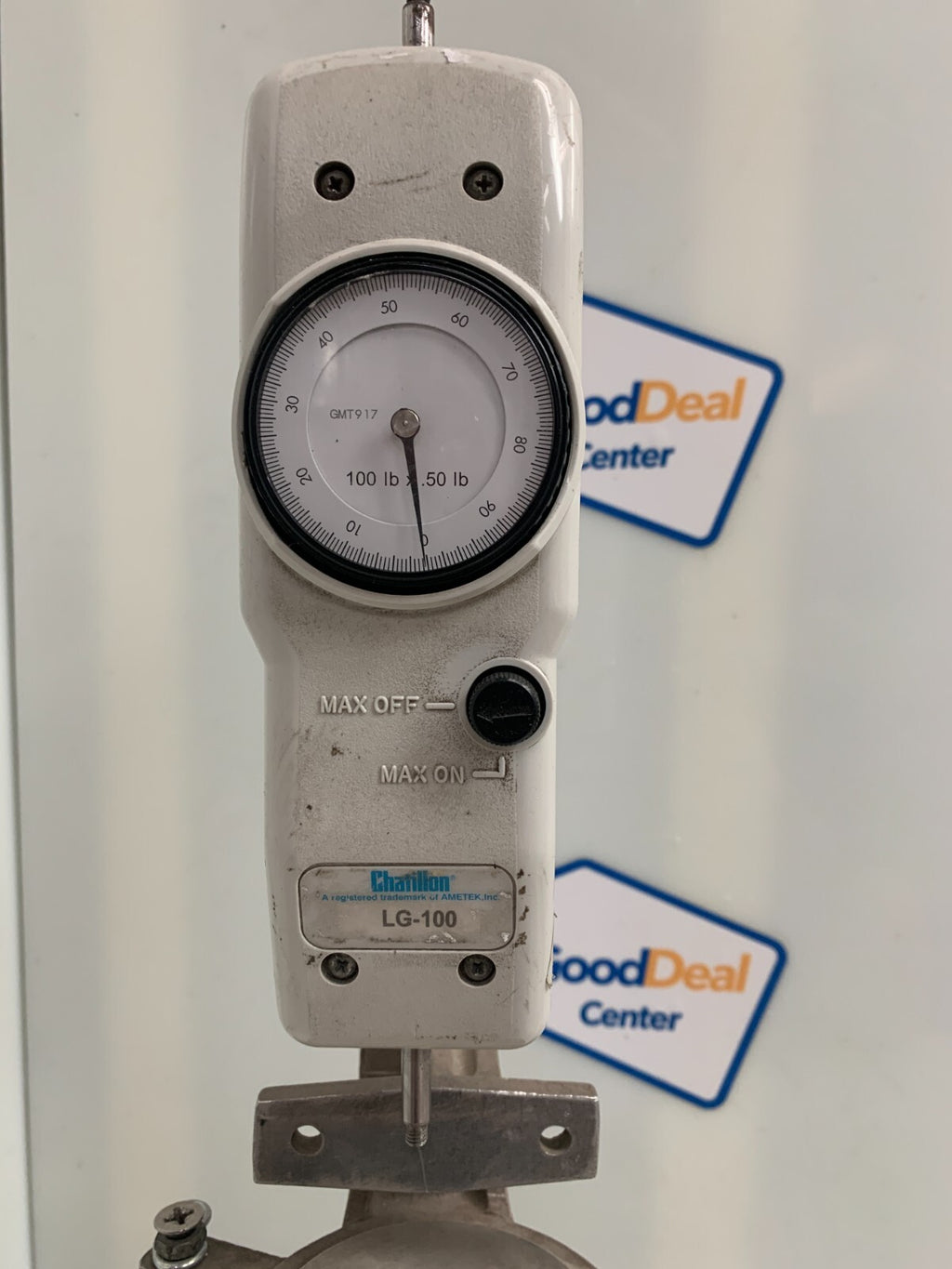 AMETEK / Chatillon  LG-100  Mechanical Force Gauge  w/Stand