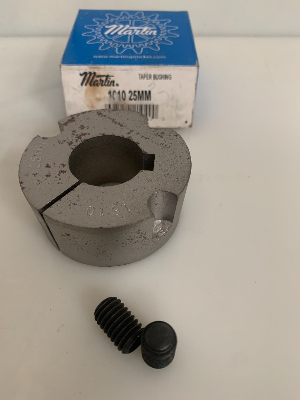 LOT OF 2 MARTIN TEAPER BUSHING 1610 25MM1