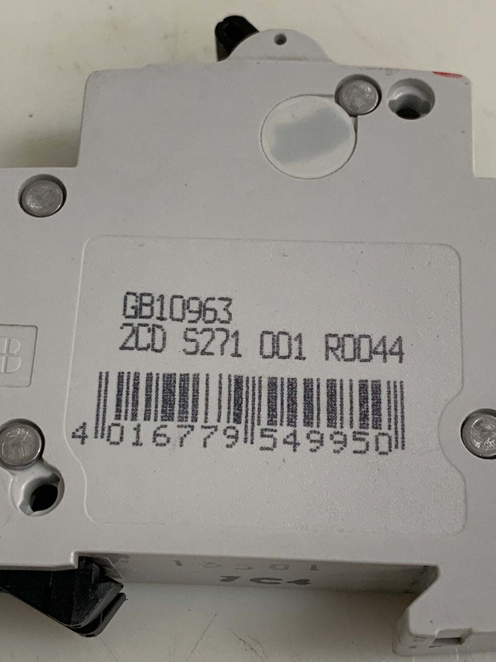 LOT OF 2 ABB CIRCUIT BREAKER S 201 M C4