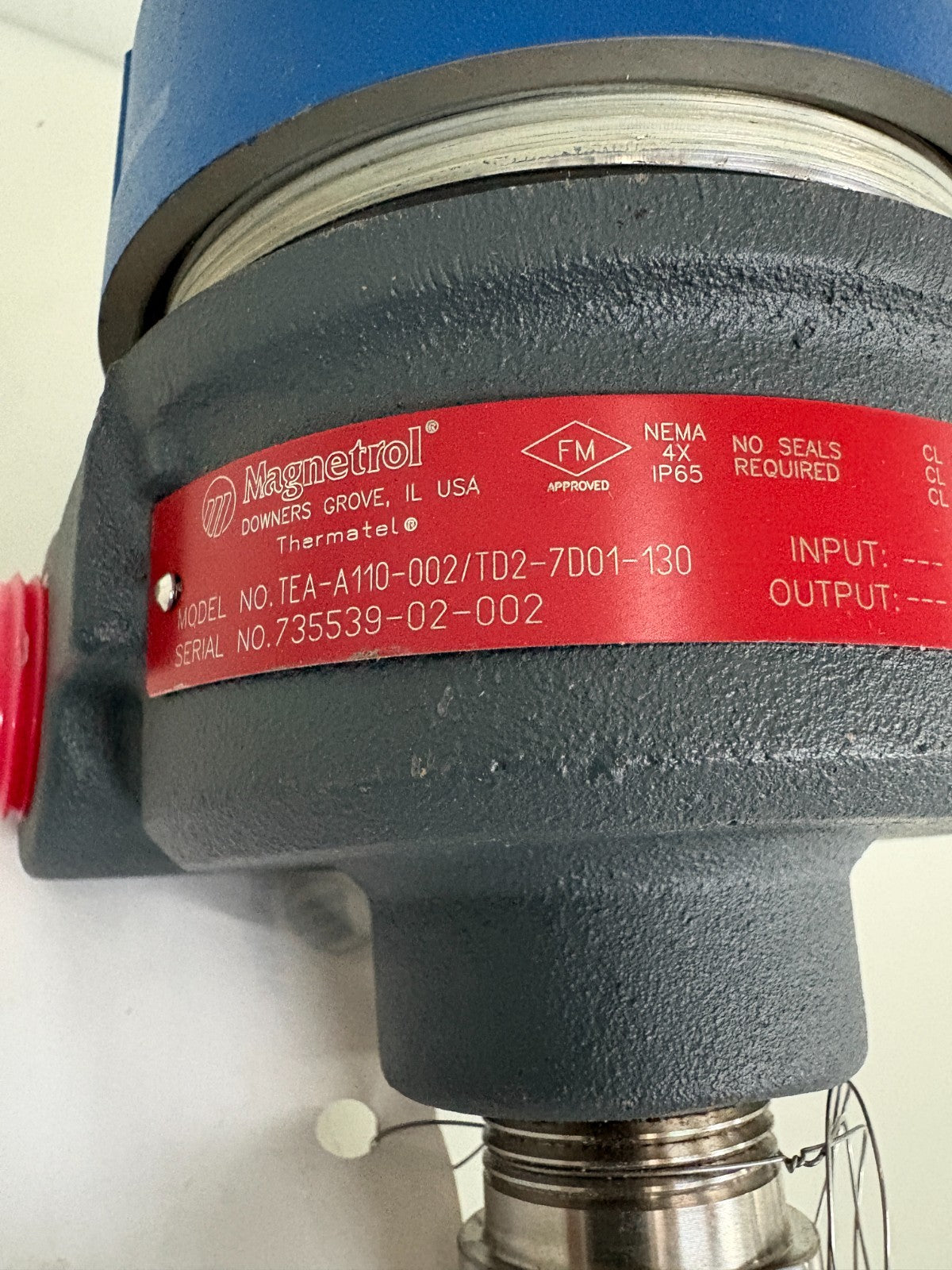MAGNETROL INTERFACE SWITCH/THERMAL DISPERSION SWITCH TEA-A110-002/TD2-7D01-1301