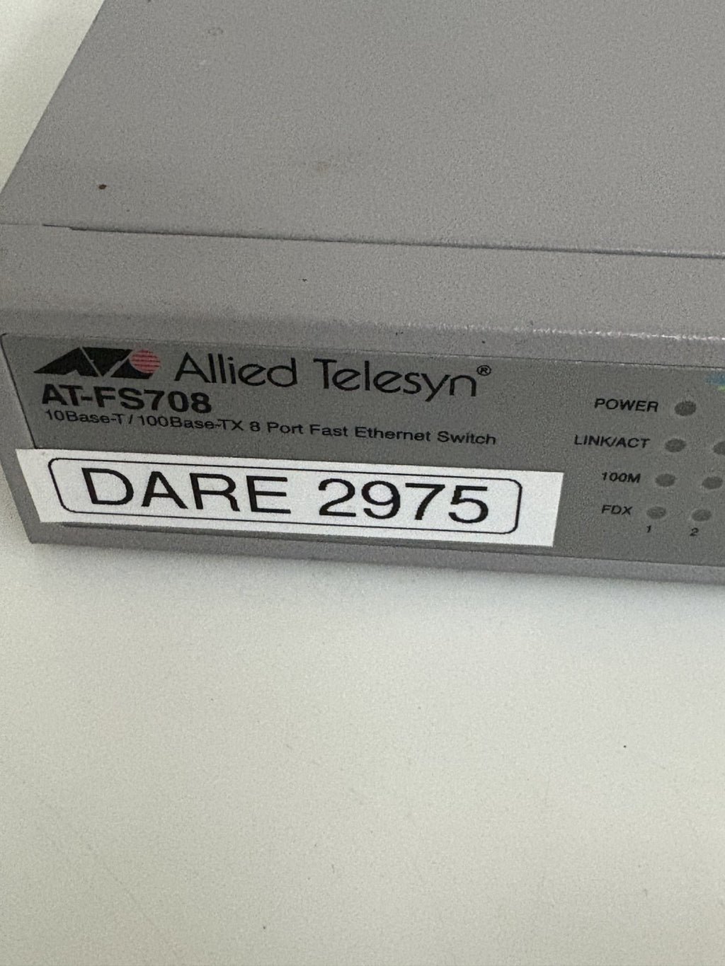 ALLIED TELESYN 8 PORT FAST ETHERNET COMMUTATOR AT-FS708