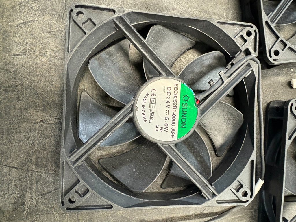 LOT OF 3 SUNON AXIAL FAN DC24V EEC0252B1-000U-A991