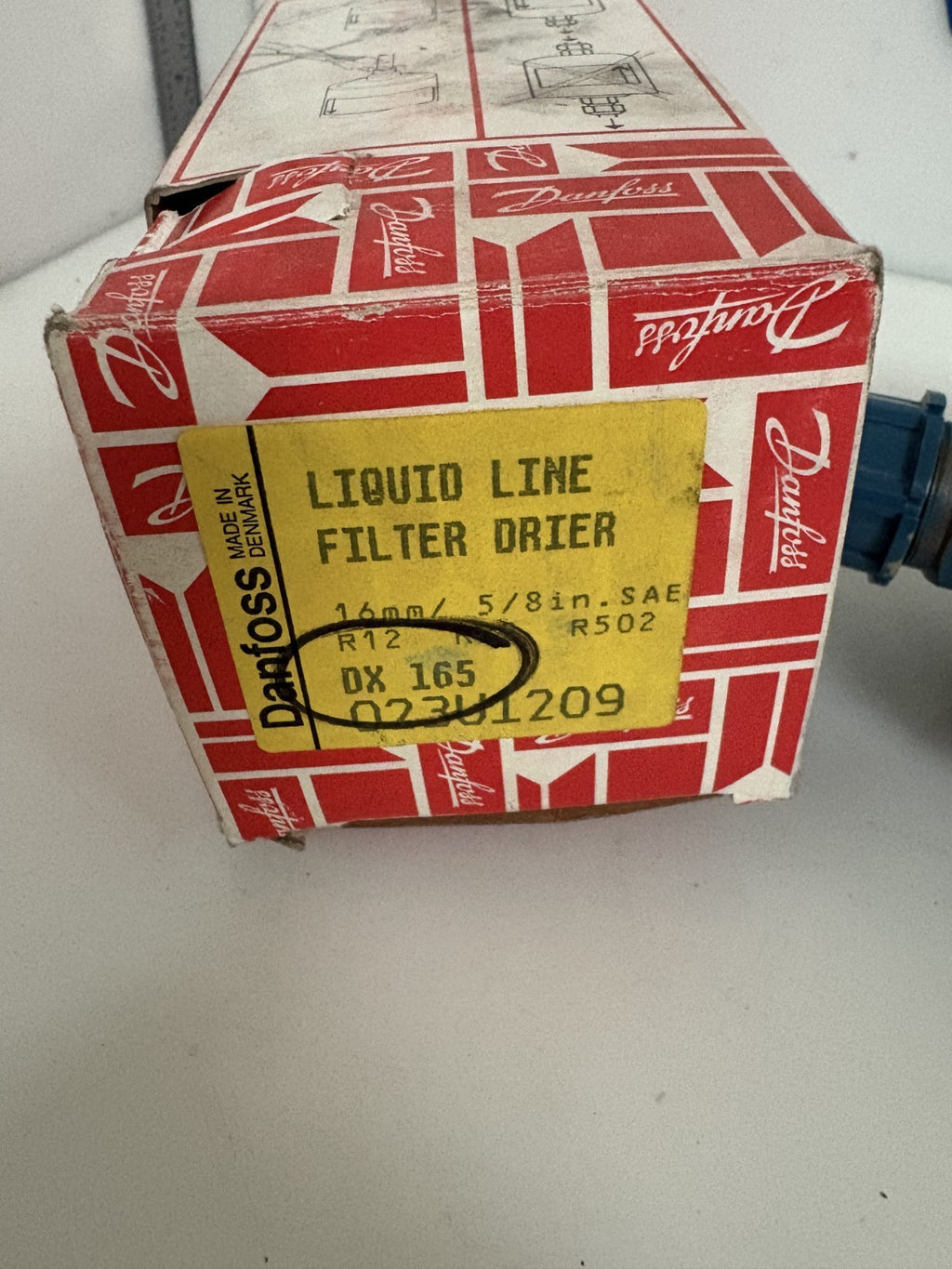 DANFOSS LIQUID LINE FILTER DRIER DX165