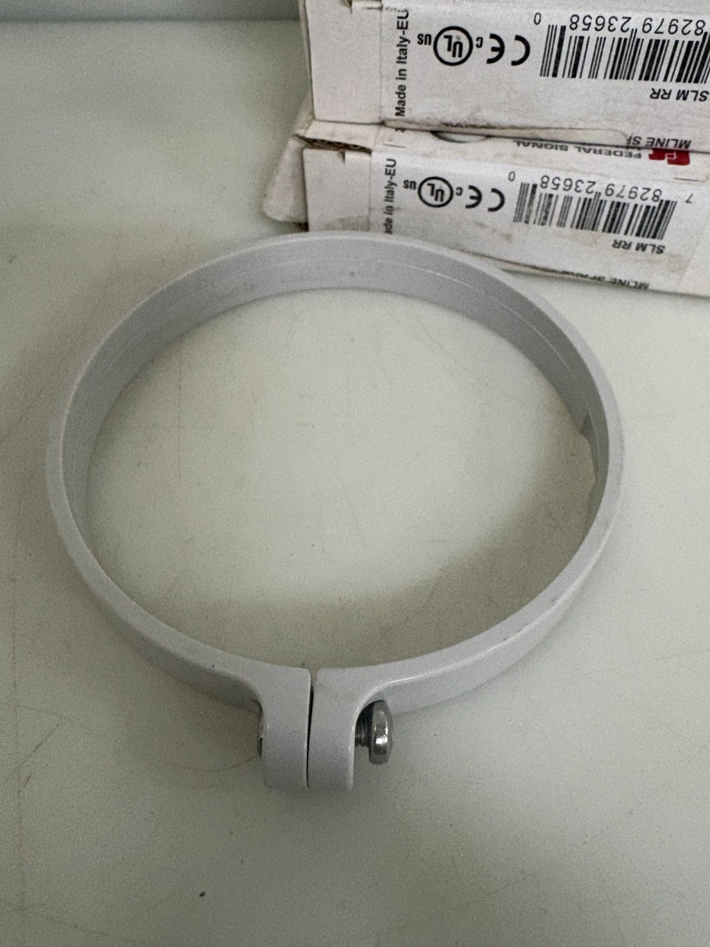 LOT OF 5 FEDERAL SIGNAL M LINE SPARE COLLAR RING SLM-RR1