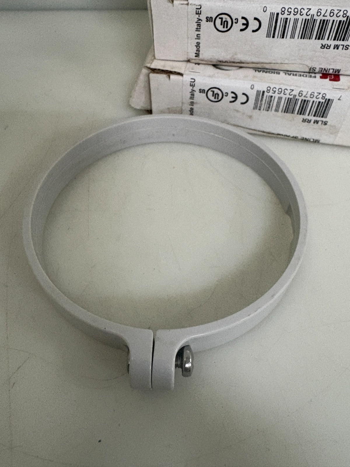 LOT OF 5 FEDERAL SIGNAL M LINE SPARE COLLAR RING SLM-RR1