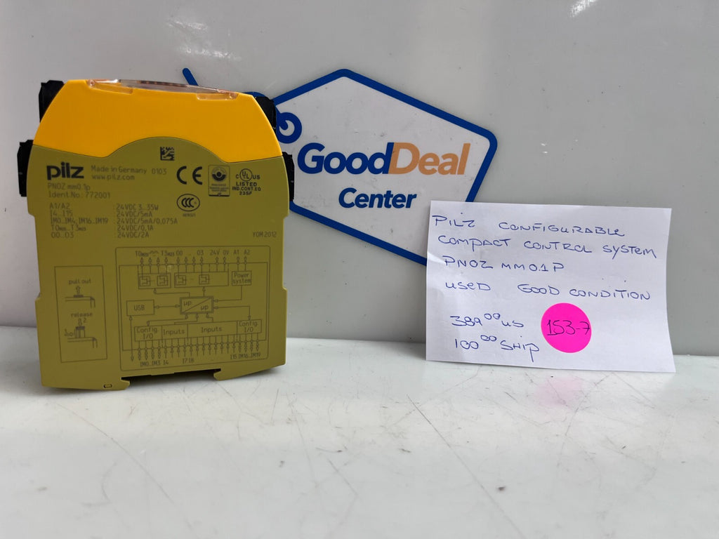 PILZ 772001 PNOZ mm0.1p Expansion Module