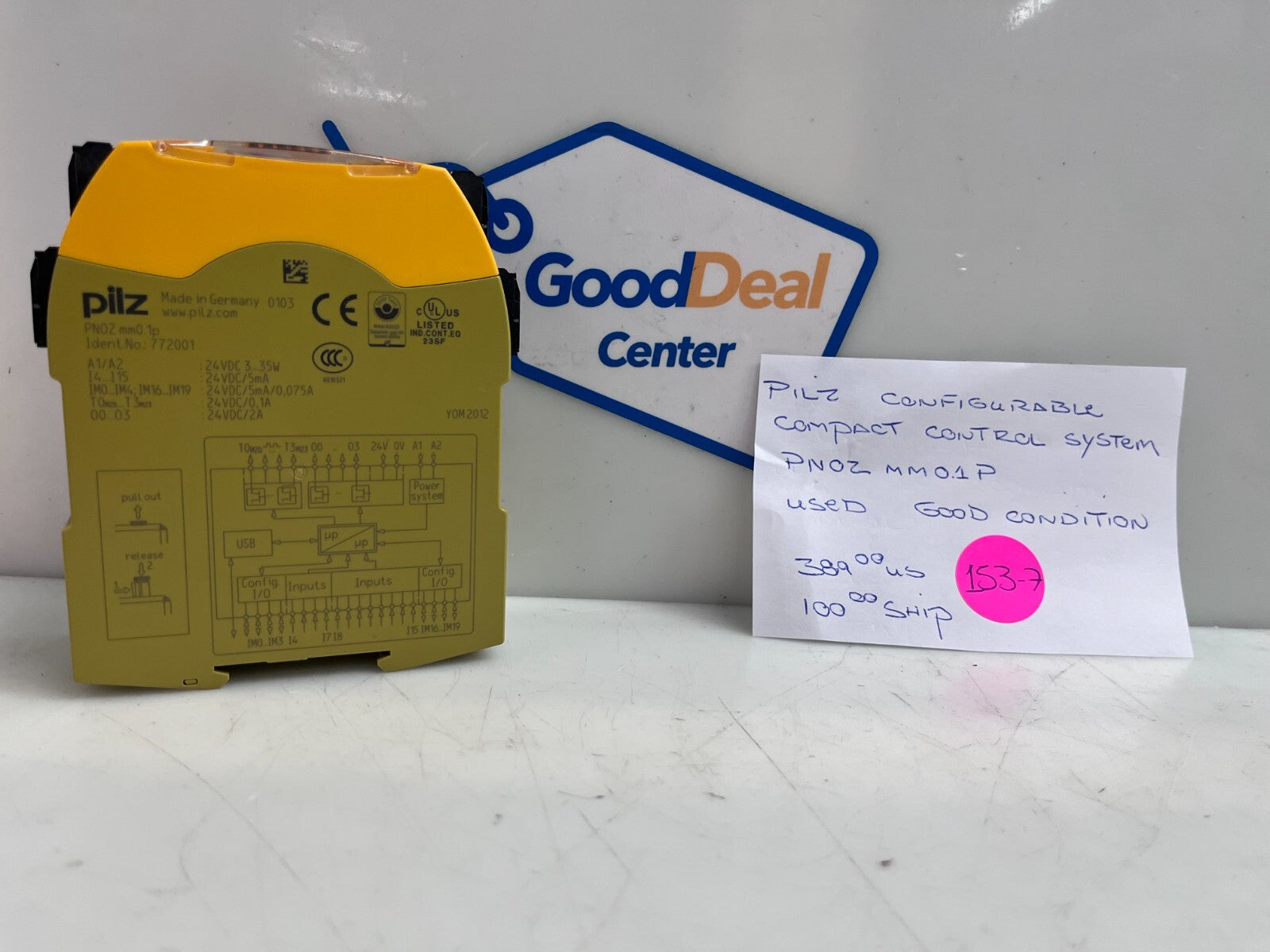 PILZ 772001 PNOZ mm0.1p Expansion Module