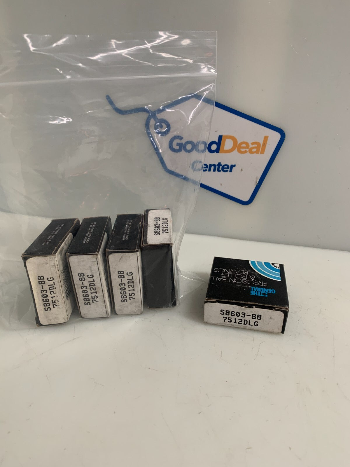 LOT OF 5 THE GENERAL PRECISION BALL & ROLLER BEARINGS S8603-88 7512DLG0