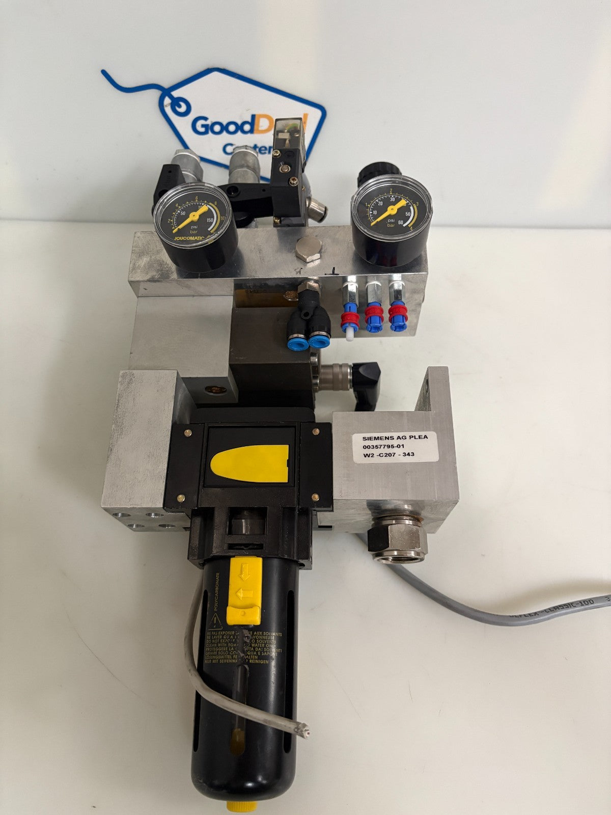 SIEMENS AG PLEA PNEUMATIC MODULE UNIT 00363750-01 W2-E832-425