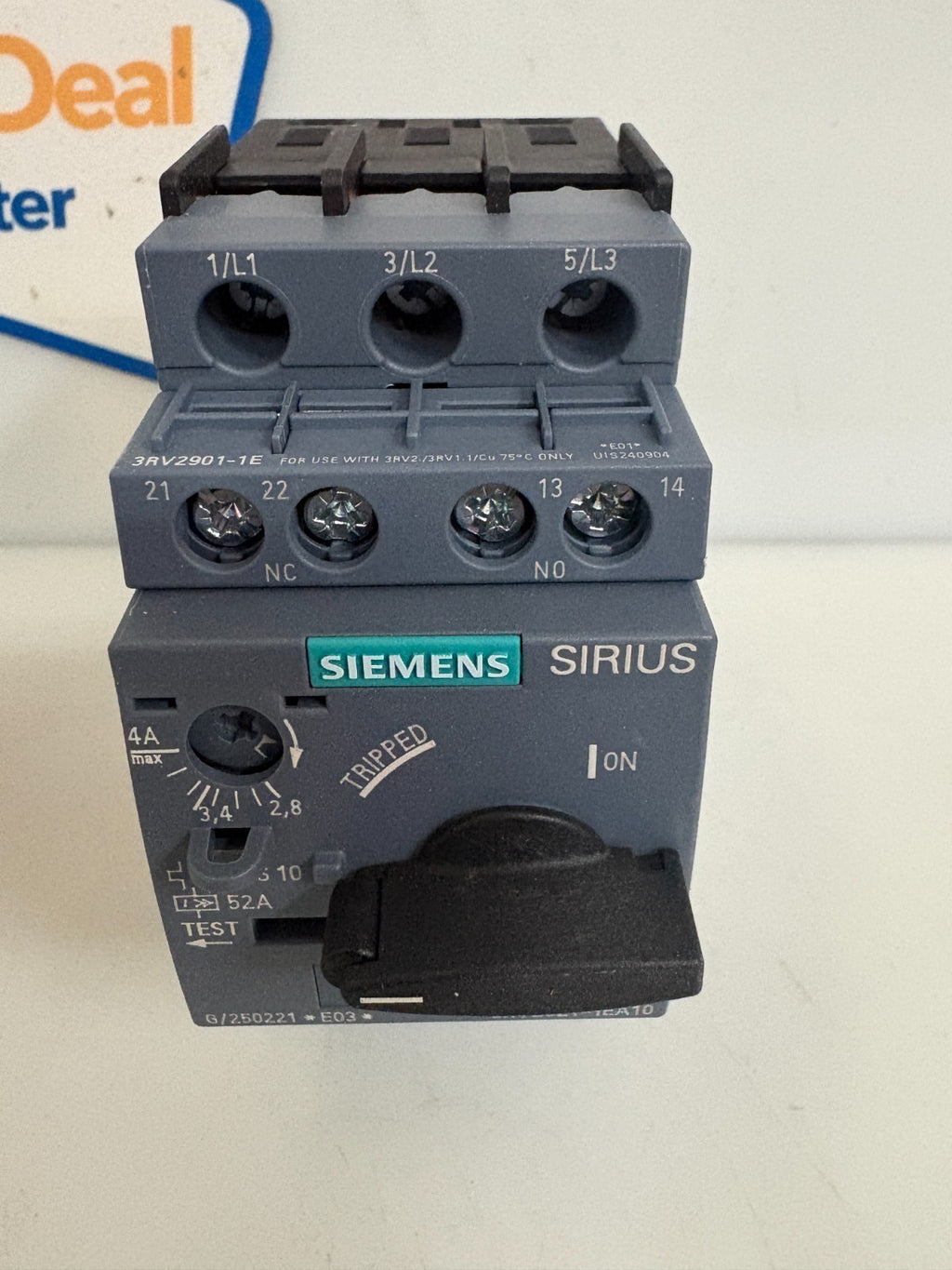 SIEMENS CIRCUIT BREAKER 3RV2021-1EA10