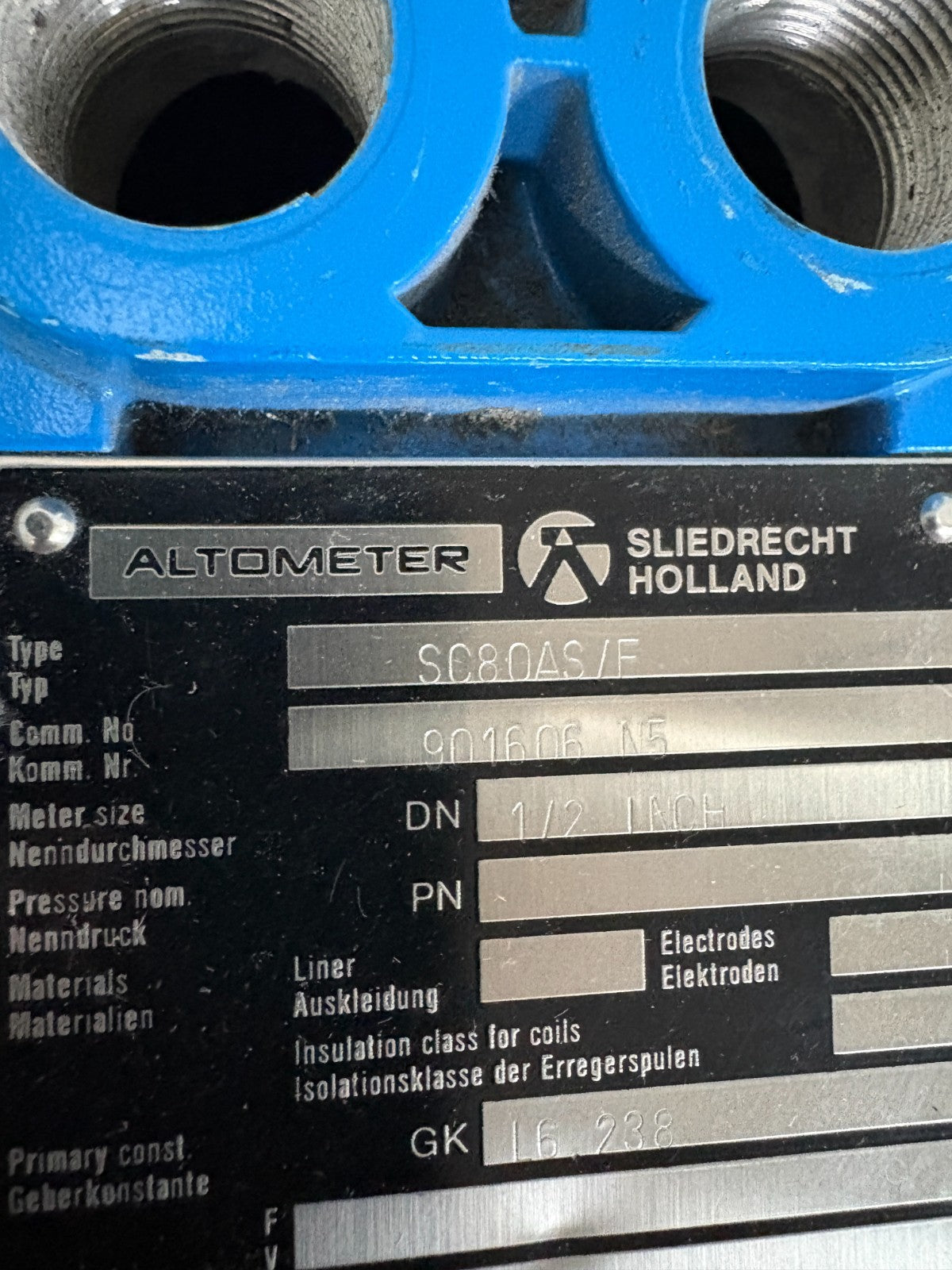 ALTOMETER FLOW METER SC80AS/F