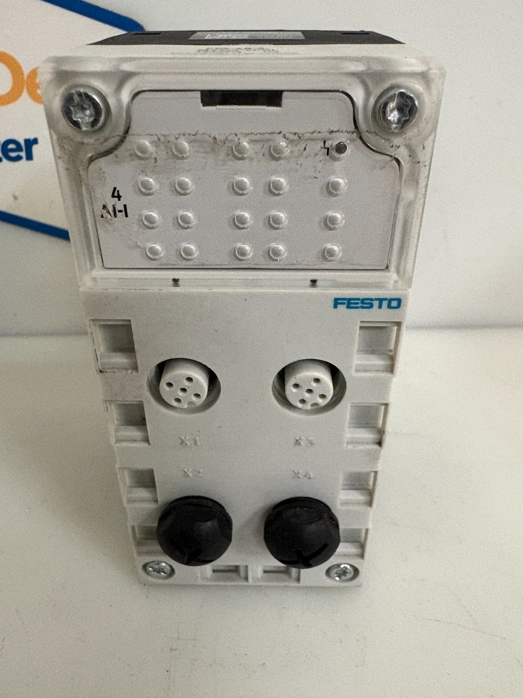FESTO INTERCONNECTION BLOCK 195742 CPX-GE-EV W/MANIFOLD BLOCK 1957041