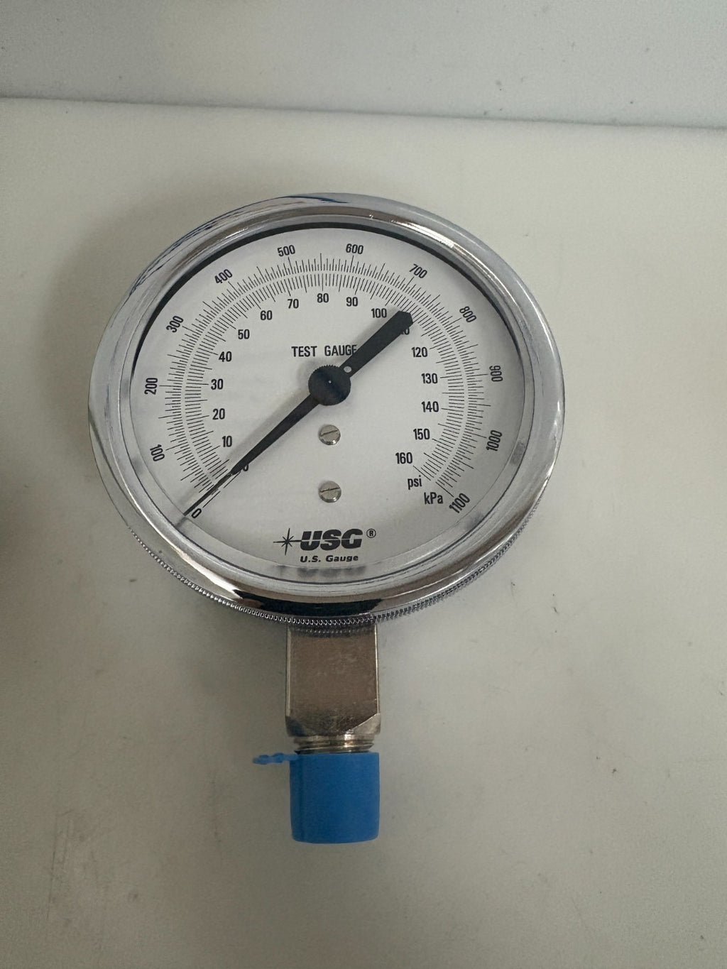 AMETEK U.S GAUGE #1409 0-160 PSI 3"