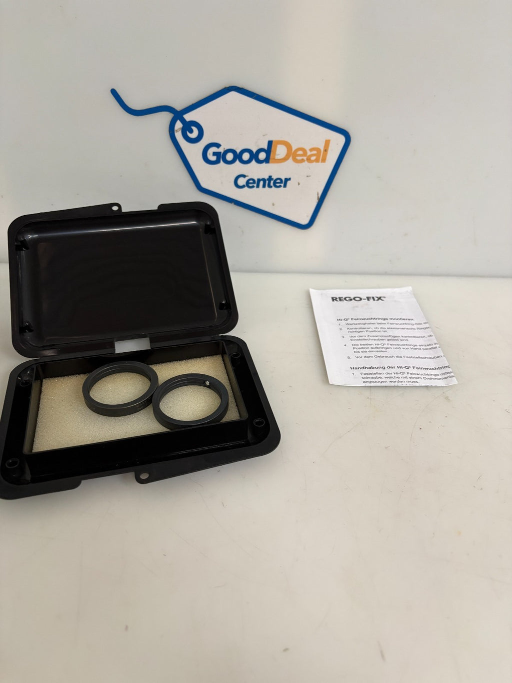 REGO-FIX SET UP RINGS SET 7490.32500.101 SET FWR 325