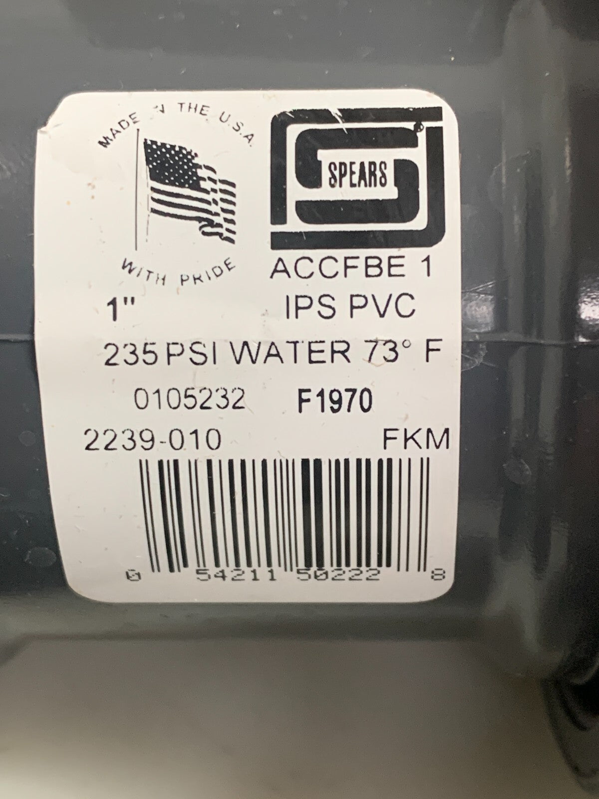 Lot of 2 spears True 1" Union Check Valve 2293-010