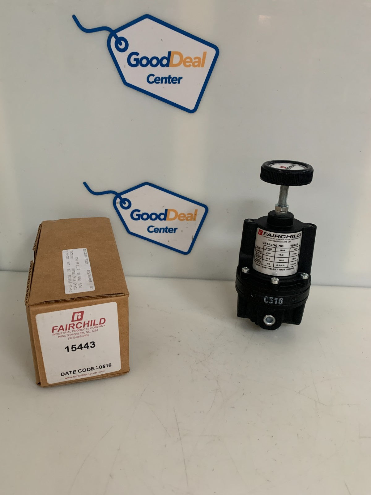 FAIRCHILD PNEUMATIC REGULATOR #15443