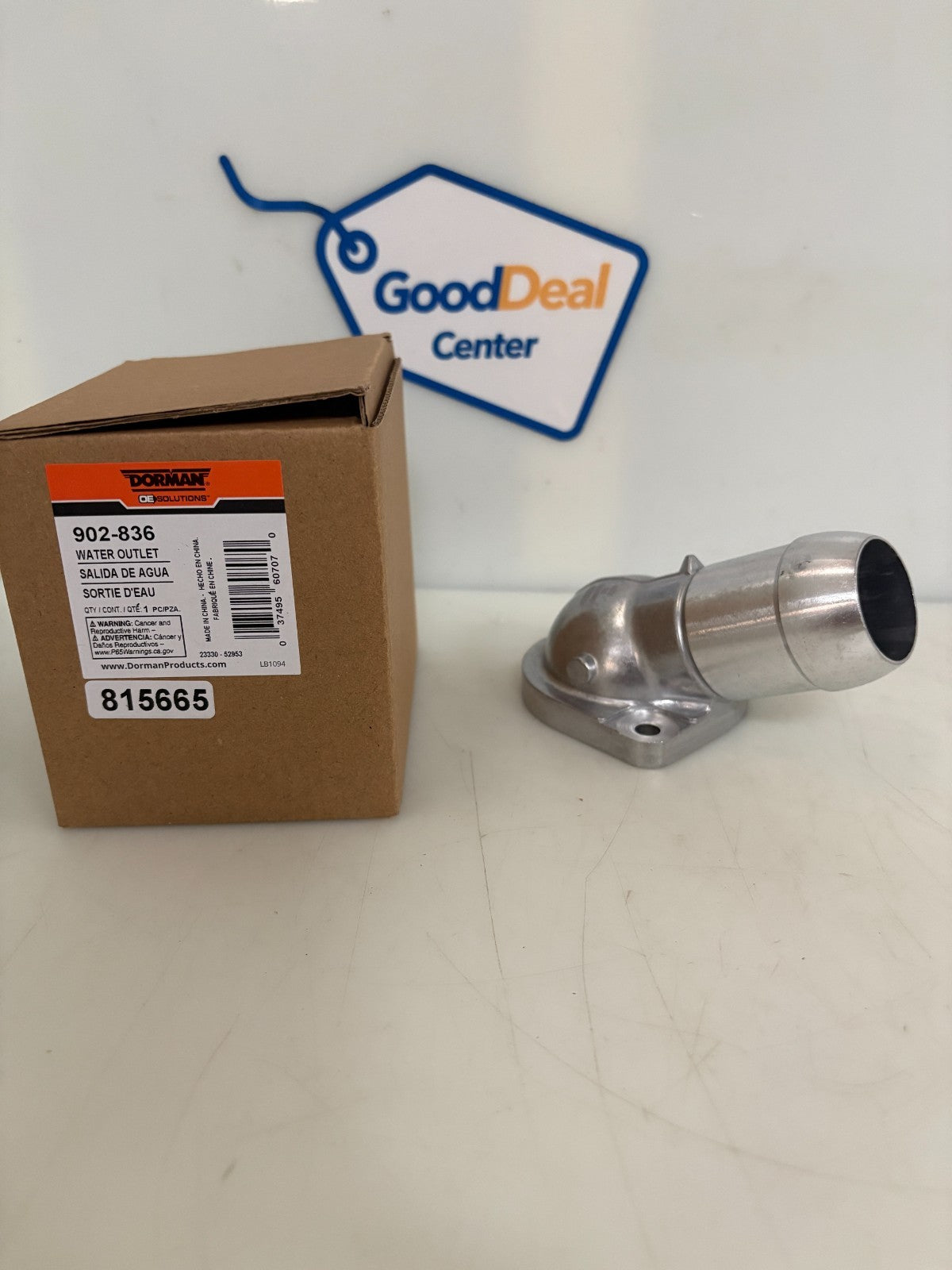 DORMAN WATER OUTLET 902-836 0