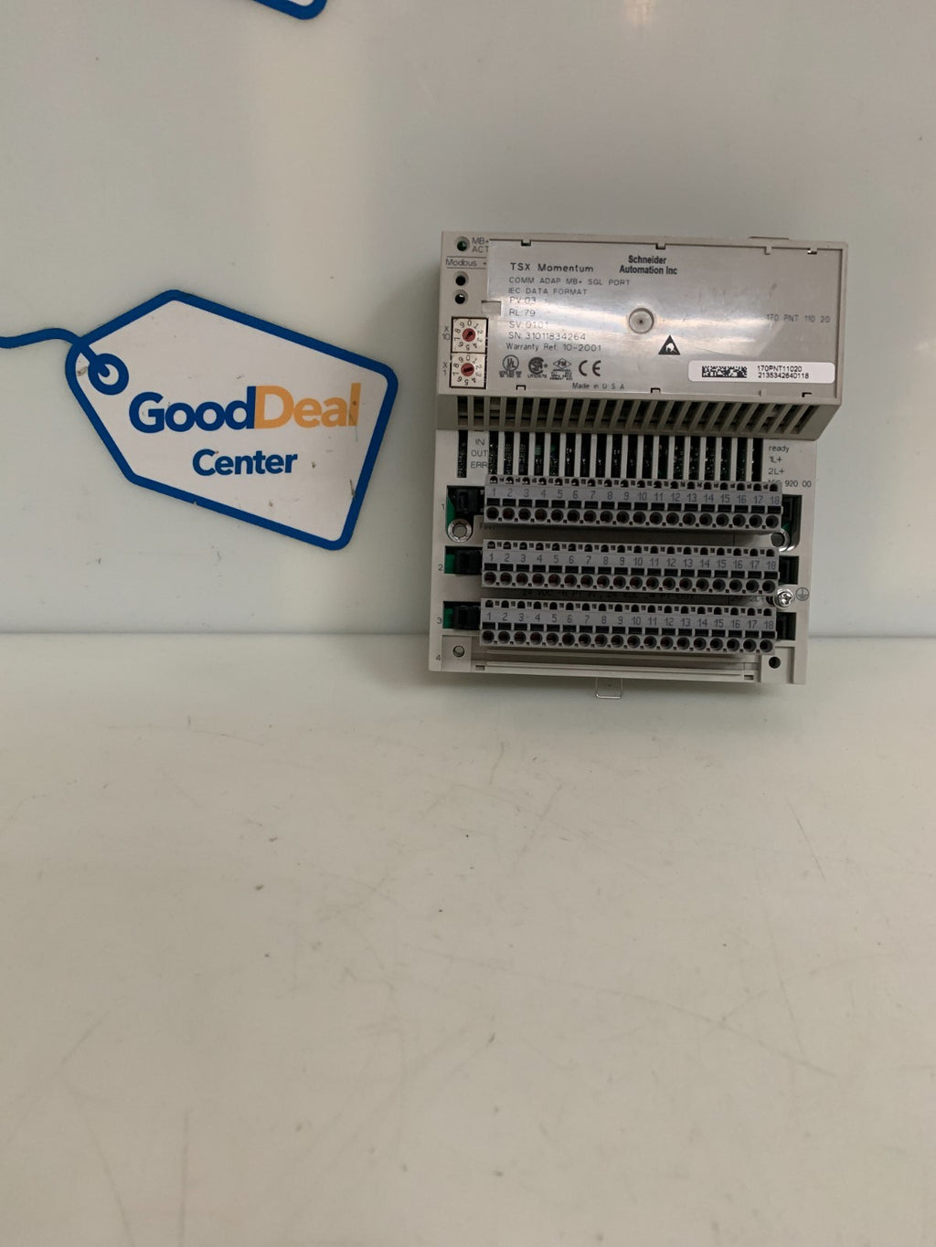 SCHNEIDER AUTOMATION I/O BASE HIGH SPEED COUNTER TSX MOMENTUM