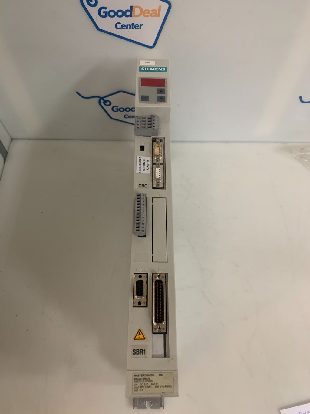 SIEMENS DC/AC DRIVE MASTERDRIVES MC 6 SE7012-OTP50-Z Z=F01+C23+621