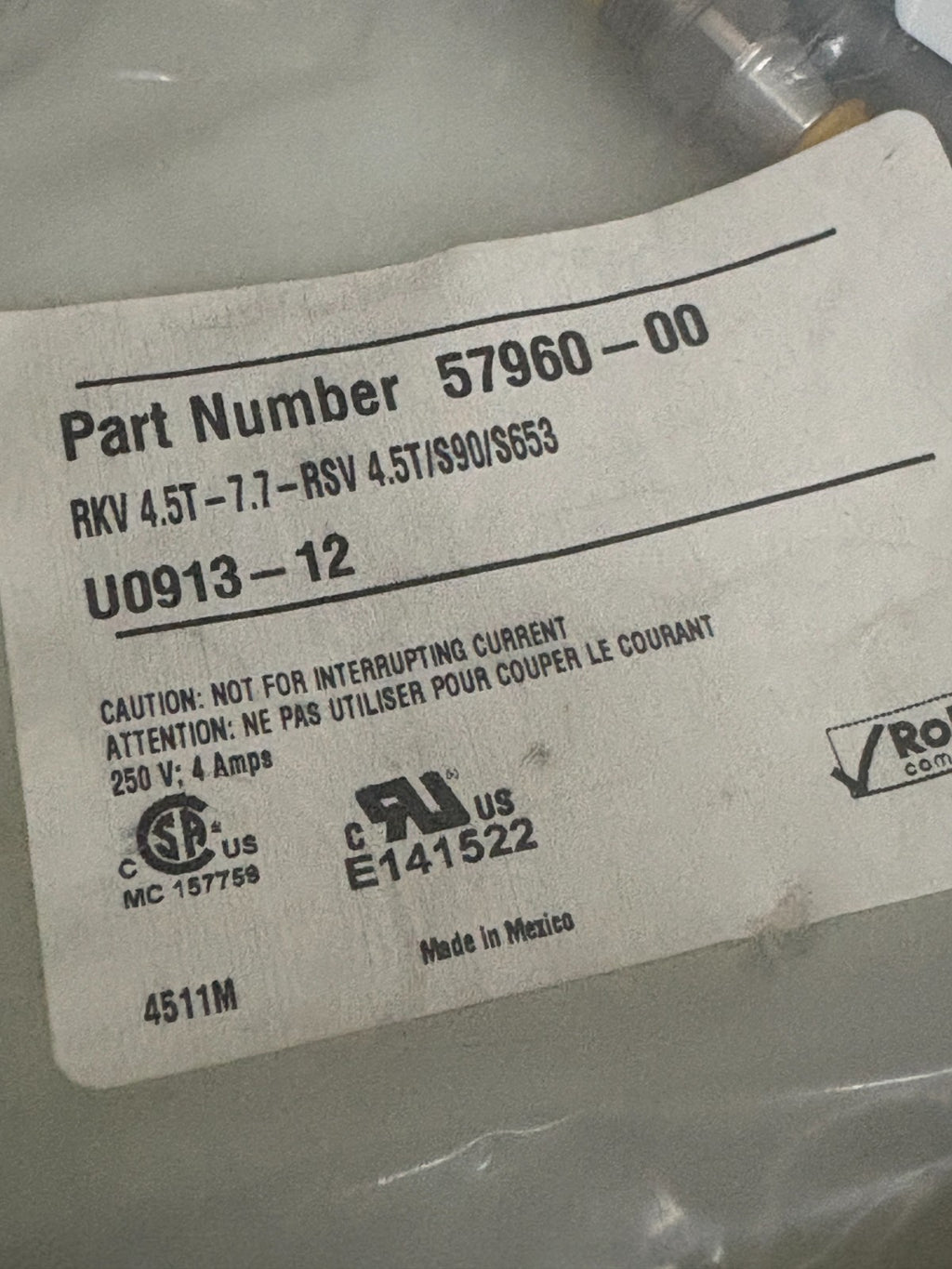 TURK CORDSET 57960-00