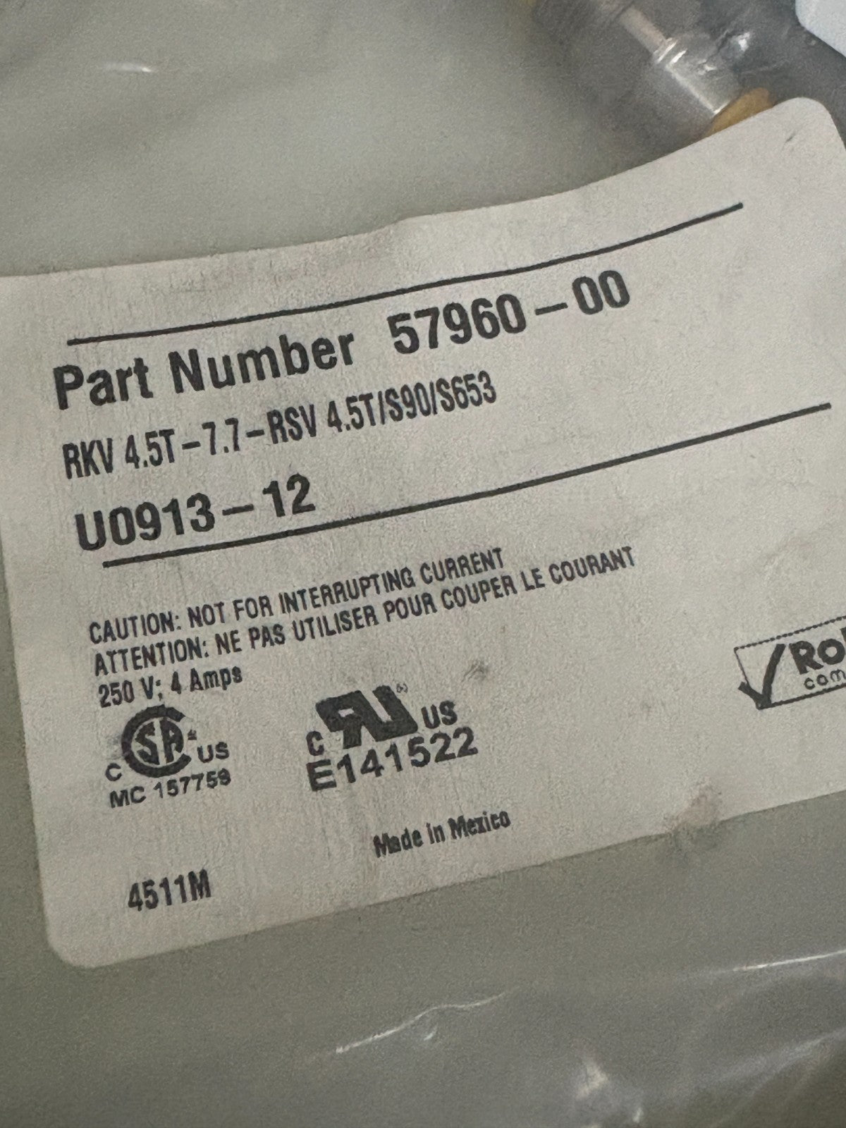 TURK CORDSET 57960-00