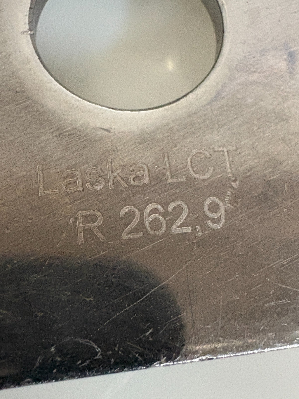 LASKA USED BOWL CUTTER BLADE 303782   R262,9 SET OF 3