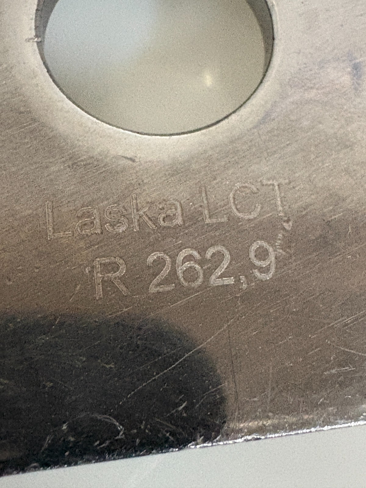 LASKA USED BOWL CUTTER BLADE 303782   R262,9 SET OF 3