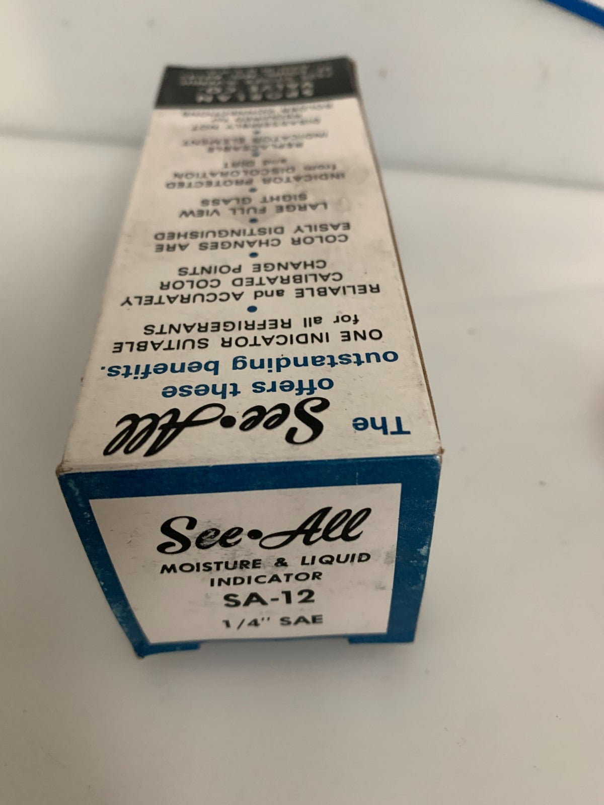 SPORLAN SEE-ALL MOISTURE & LIQUID INDICATOR SA-12