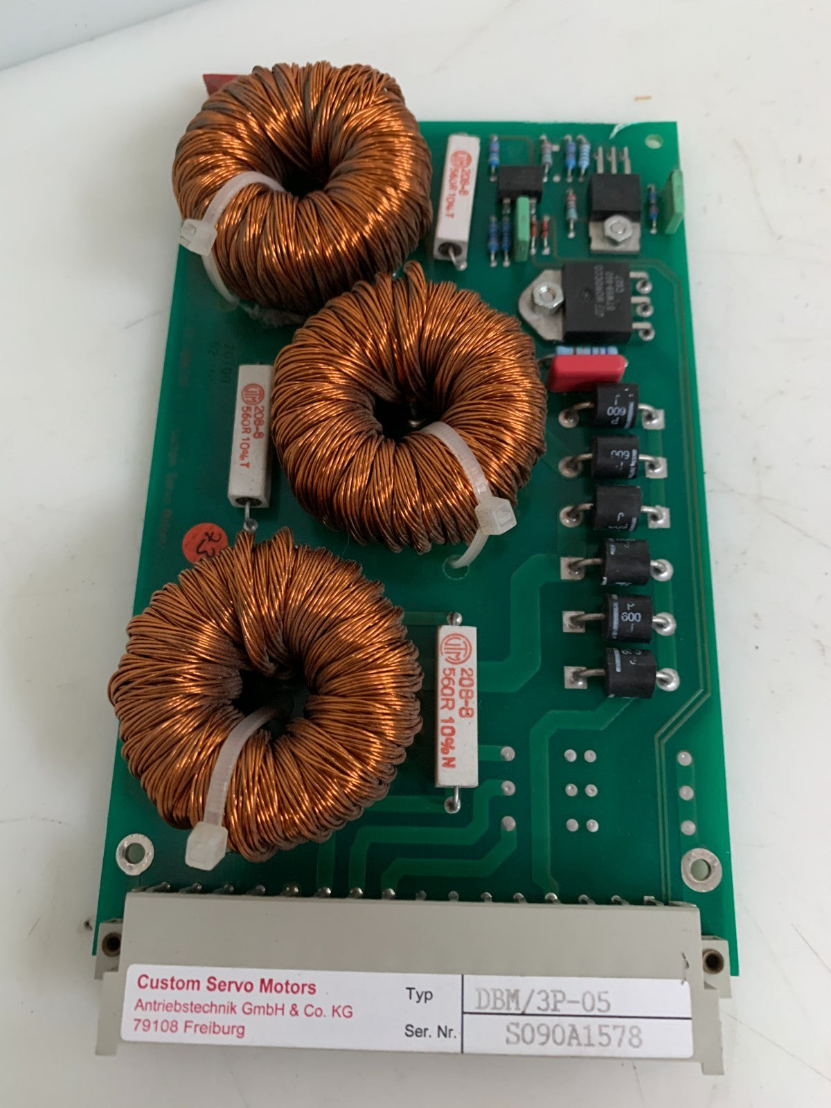 SIEMENS PL EA DYNAMIC BRAKE CIRCUIT BOARD 344206-04 TZ