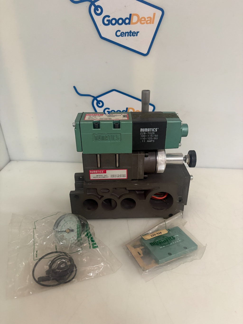 NUMATICS SOLENOID VALVE 228-702B W/53RS115J016W0