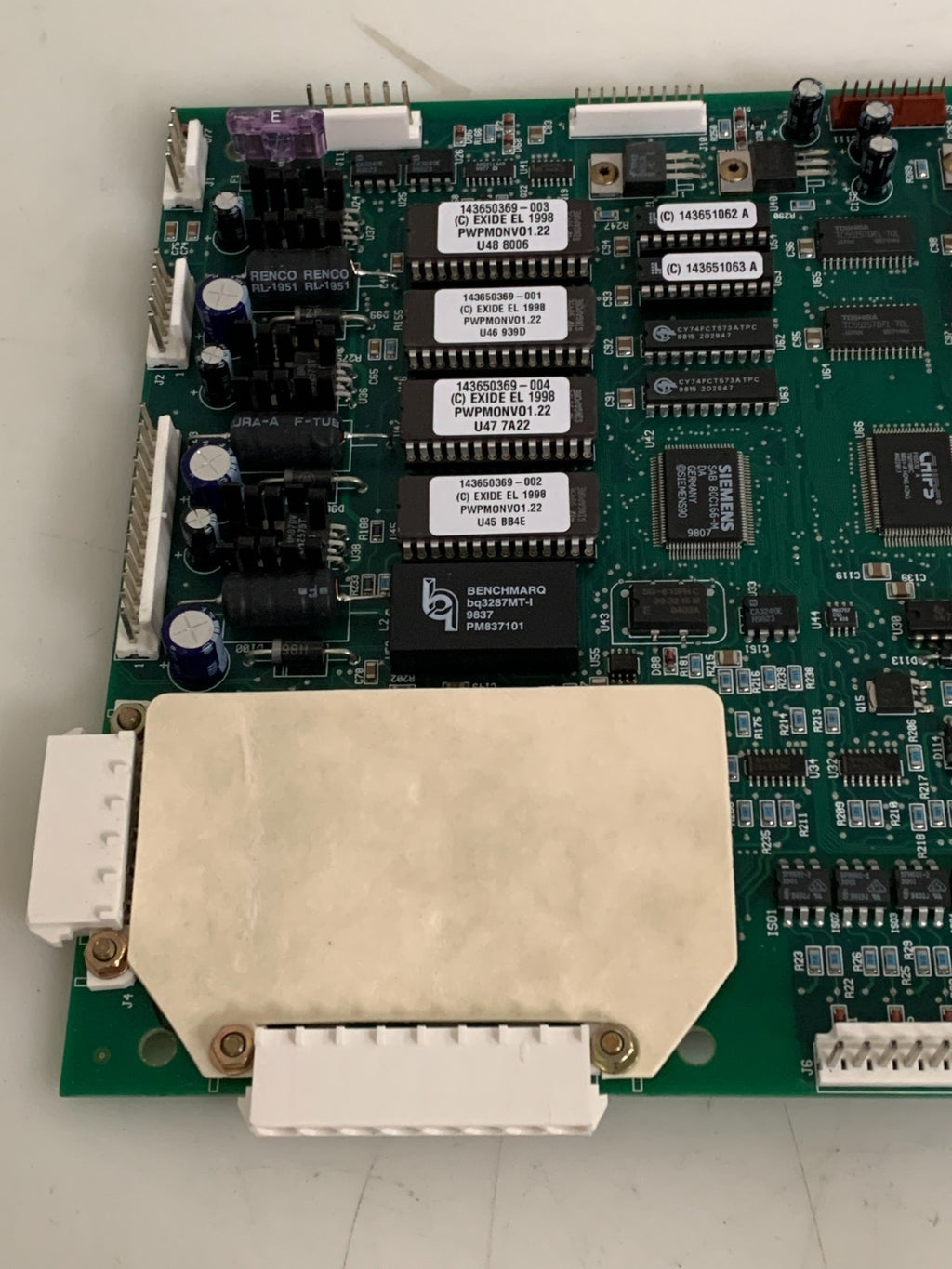 EXIDE ELECTRONICS FRONT PANEL CONTROL BOARD 101073071-001