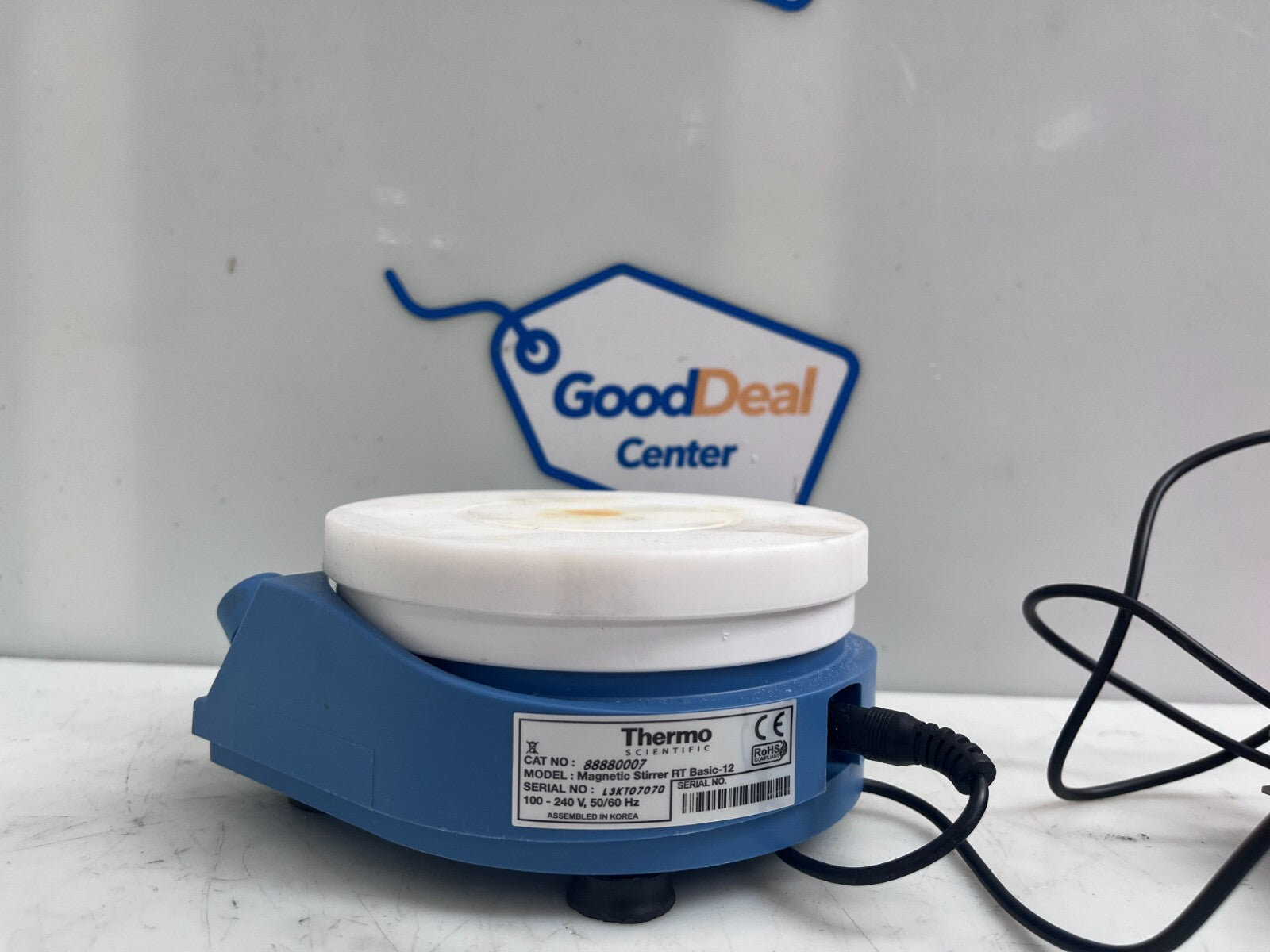 THERMO SCIENTIFIC Magnetic Stirrer RT Basic-12  88880007