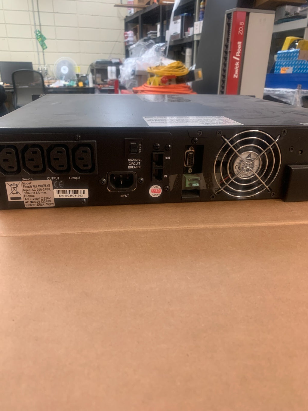ALPHA TECHNOLOGIES / Pinnacle Plus 1500RM-HV  UPS Converter  (AS IS)