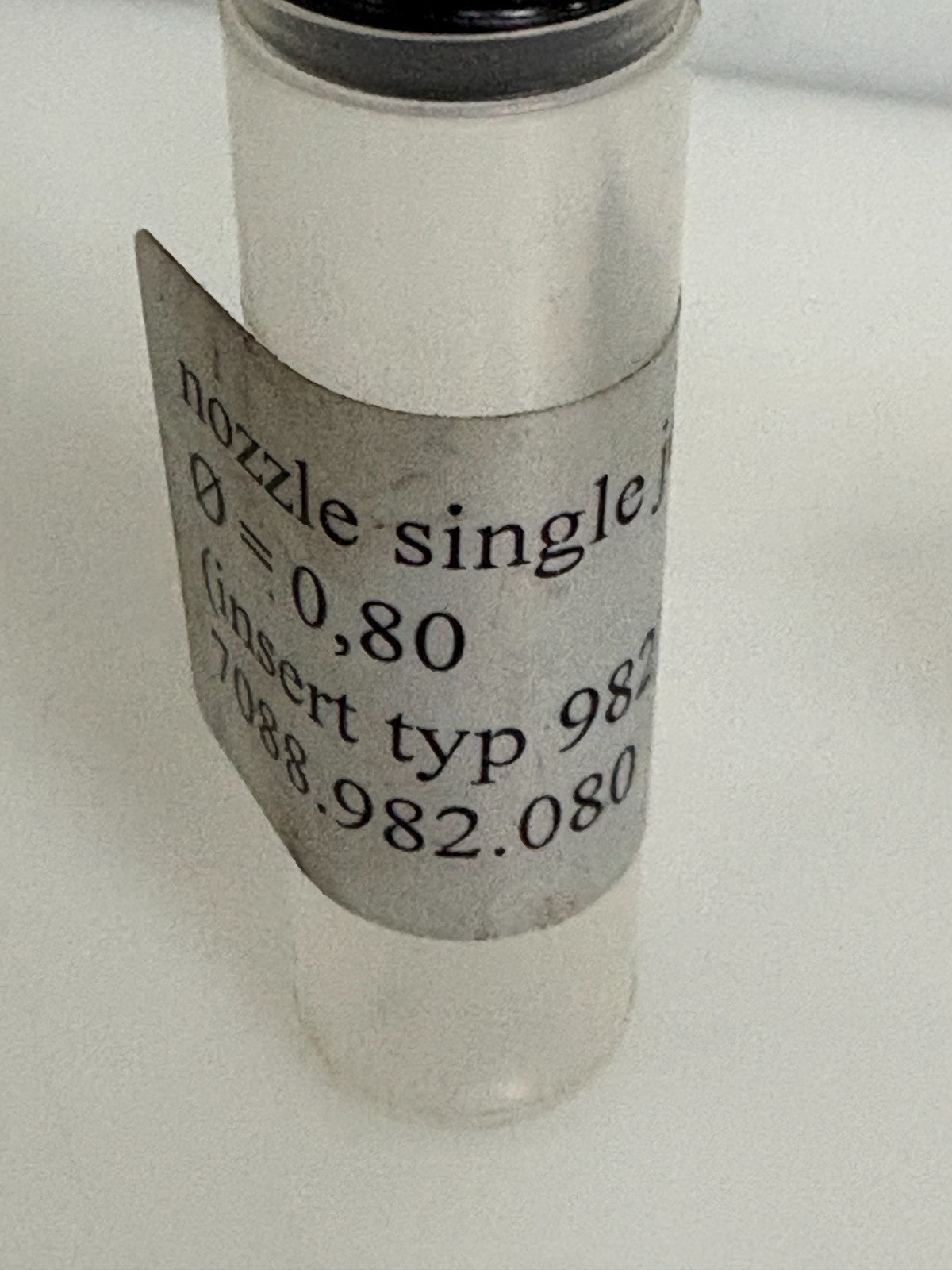 VOITH SINGLE JET SPRAY NOZZLE INSERT TYPE 982 #7088.982.080