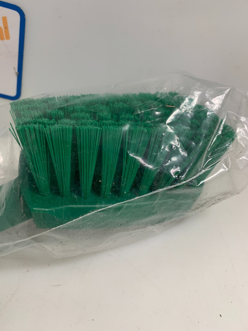 LOT OF 2 VIKAN HEAVY DUTY FDA APPROVED 15 3/4 GREEN BRUSH #41862