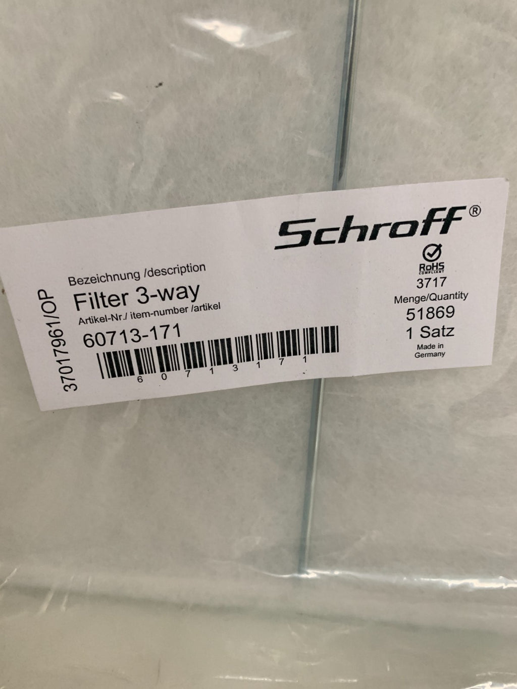 SCHROFF 3 WAY FILTER 60713-171