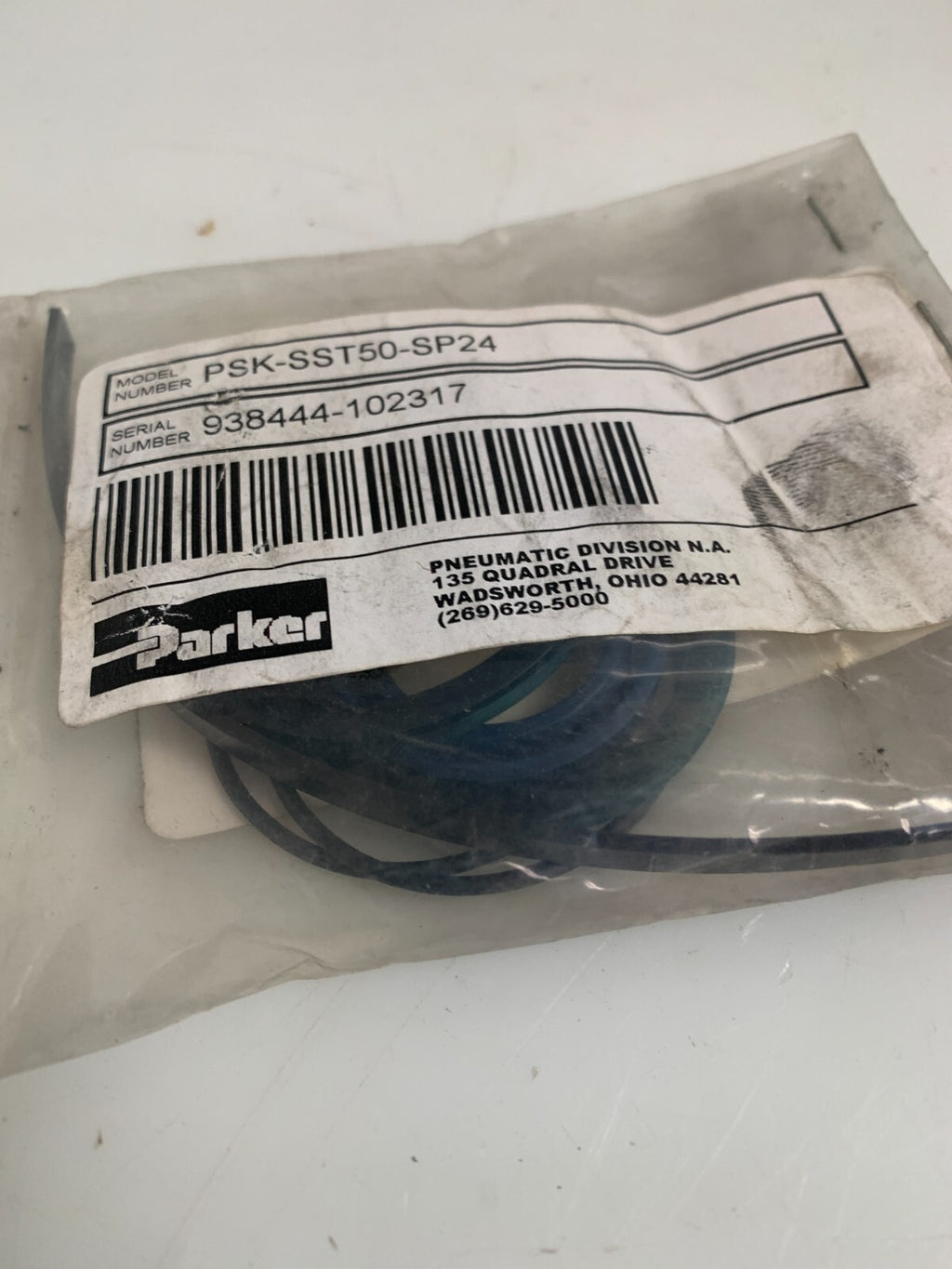 PARKER SEAL KIT FOR SST50-7631-A24 PSK-SST50-SP24
