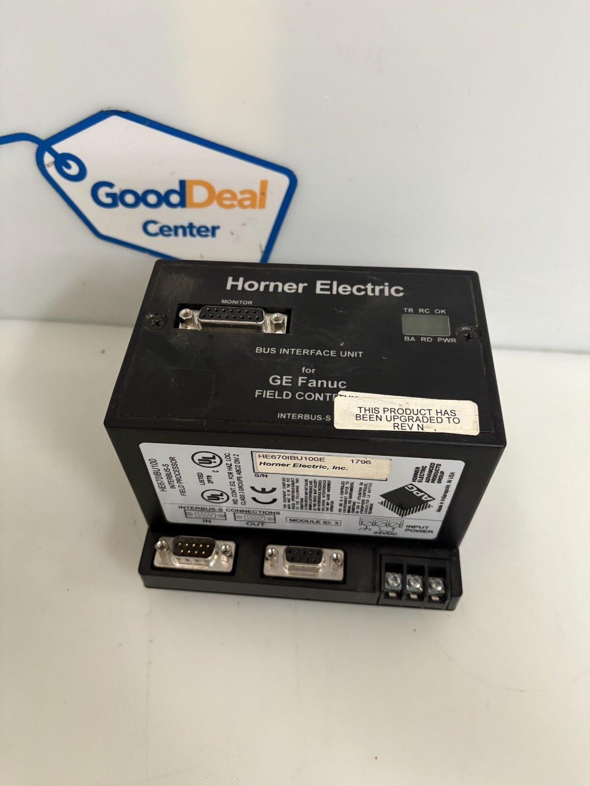 GE FANUC INTERBUS-S FIELD PROCESSOR UNIT HE670IBU100E0