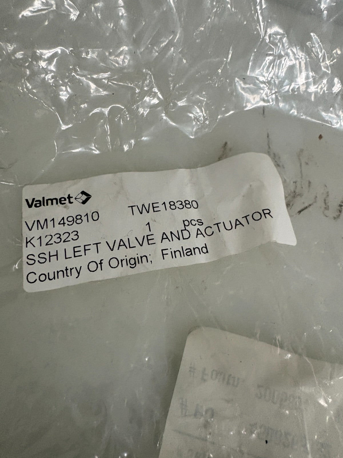 VALMET FIBER IMAGE MODULE SSH W/LEFT VALVE AND ACTUATOR VM149810 BURKERT #2548514