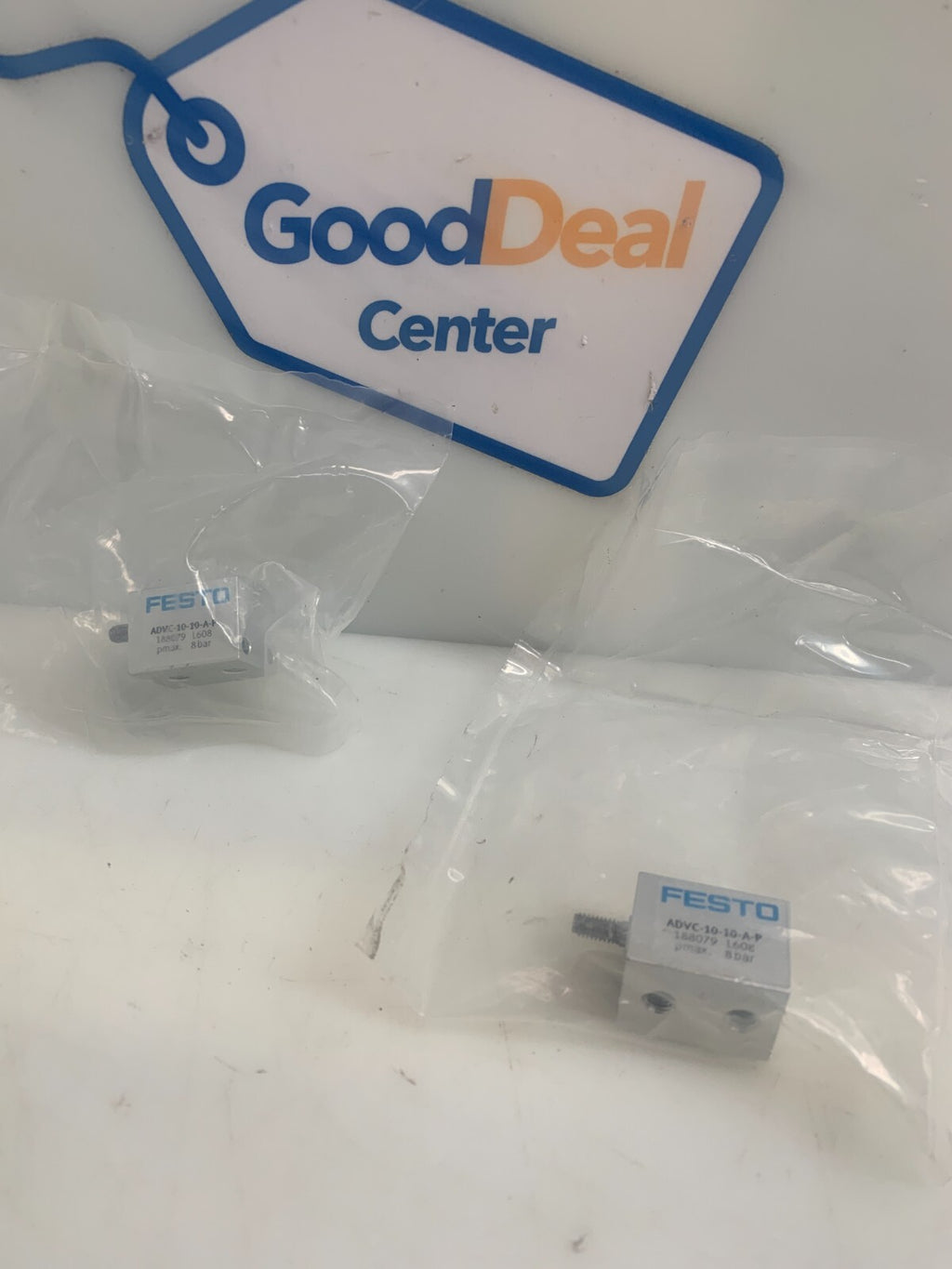 Lot of 2 Festo Compact Cylinder AVDC-10-10-A-P 1880790
