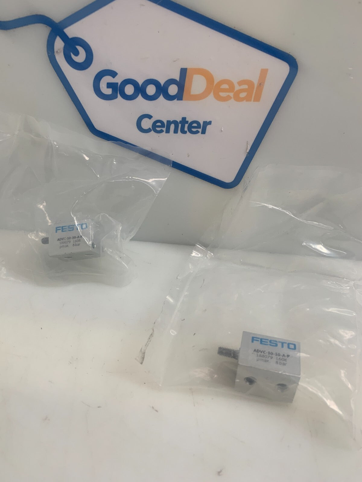 Lot of 2 Festo Compact Cylinder AVDC-10-10-A-P 1880790