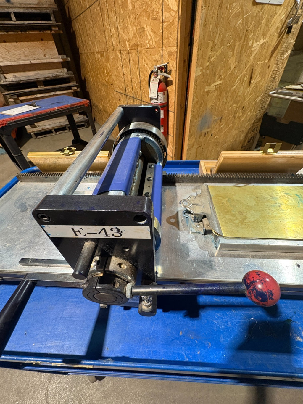 LITTLE JOE OFFSET PROOFING PRESS 1 AND 2 COLOR PRESS H 01 W/3 4"X6" PRINTING
