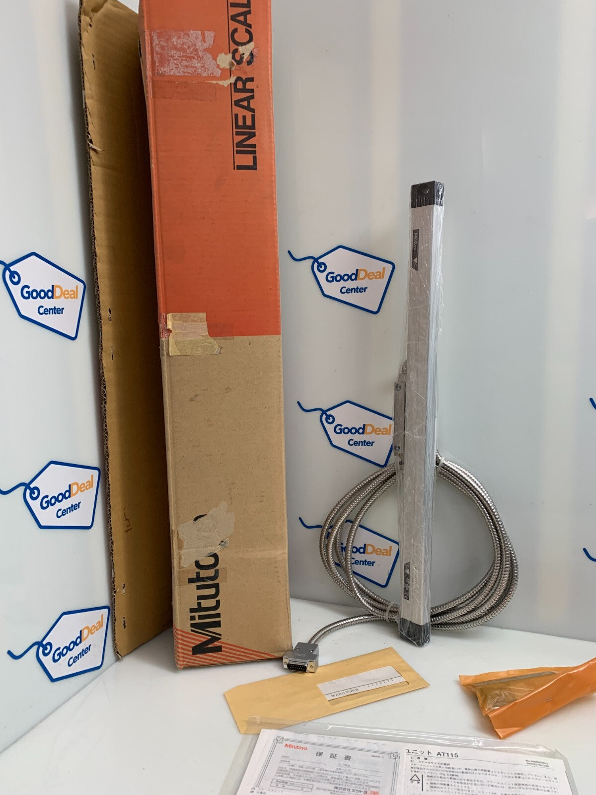 MITUTOYO  539 Series   Linear Glass Scale 400mm  539-277  AT115-400