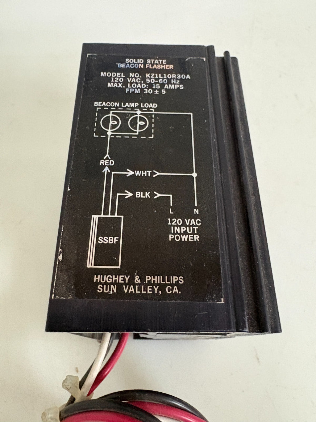 SOLID STATE BEACON FLASHER KZ1L10R30A