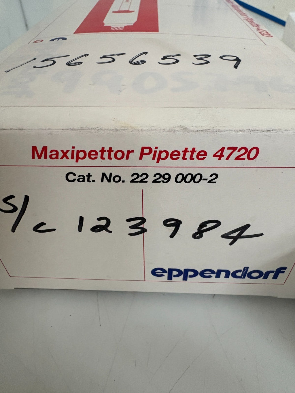 EPPENDORF MAXIPETTOR PIPETTE 4720 #22 29 000-2 2